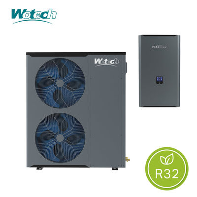 खरीदें घरेलू हीटिंग Wotech 380V 20kw स्प्लिट R32 एयर टू वाटर हीट पंप यूरो मानक ऑनलाइन निर्माण