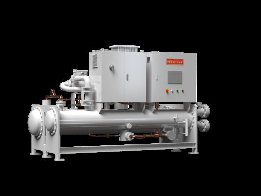 खरीदें तेल मुक्त इन्वर्टर वायु निलंबन वाणिज्यिक भवनों, अस्पतालों, डेटा केंद्रों के लिए केन्द्रापसारक चिलर ऑनलाइन निर्माण