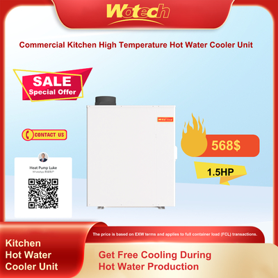 खरीदें Commercial Kitchen High Temperature Hot Water Cooling Unit, Continuous Hot Water, Cooling at No Extra Cost ऑनलाइन निर्माण