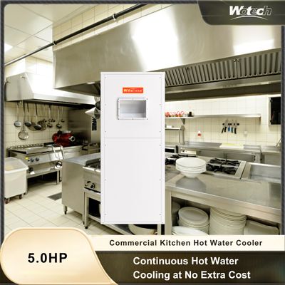 खरीदें R410a 5 HP Commercial Kitchen High Temperature Hot Water Cooling Unit ऑनलाइन निर्माण