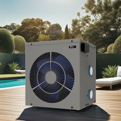 56dB A ध्वनि स्तर 3KW 50Hz R32 मिनी स्विमिंग पूल हीट पंप इन्वर्टर वॉटर हीटर