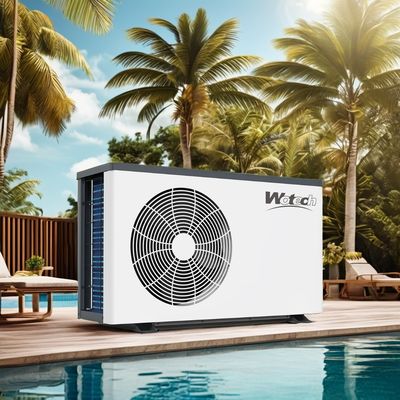 अंग्रेजी ऑपरेटिंग भाषा 31kw डीसी इन्वर्टर एयर सोर्स हीट पंप स्पा पानी हीटिंग के लिए