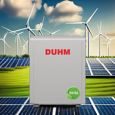 रेशम स्क्रीन मुद्रित बहुमुखी 100kW जस्ती इस्पात के साथ पानी और जमीन स्रोत हीटपंप