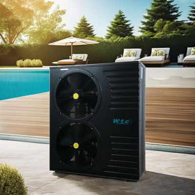 चार सीजन परिवार पूल हीटर पंप 380V 31kw ऑन/ऑफ एयर सोर्स हीट पंप निजी मोल्ड
