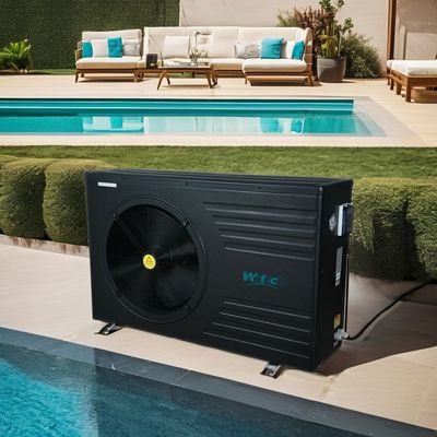 जल प्रवाह दर 9m3/H R32 स्विमिंग पूल हीट पंप 4.5kw-31kw घर और विला के लिए