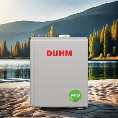 अंग्रेजी चालू बंद हीटपंप के साथ 22 kW R410A ग्राउंड वाटर हीट पंप सिस्टम