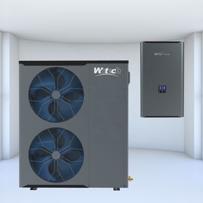 20 kw R32 डीएचडब्ल्यू हीटिंग कूलिंग के लिए तीन चरण इन्वर्टर स्प्लिट हीट पंप सीई प्रमाणित A+++/A++