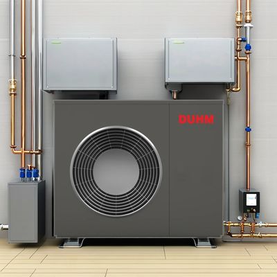 9kW R290 ईवीआई इन्वर्टर मोनोब्लॉक हीट पंप होम हीटिंग कूलिंग और गर्म पानी के लिए आदर्श