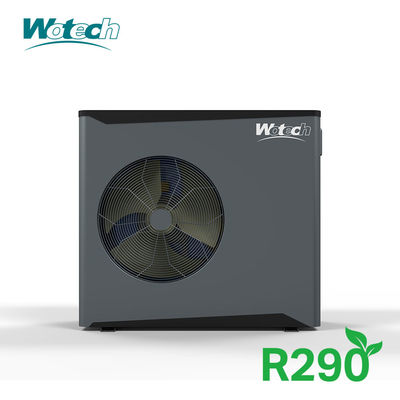 कम कार्बन नई डिजाइन हीटिंग पंप 9kw एयर टू वाटर R290 हीट पंप मोनोब्लॉक डीसी इन्वर्टर हीट पंप