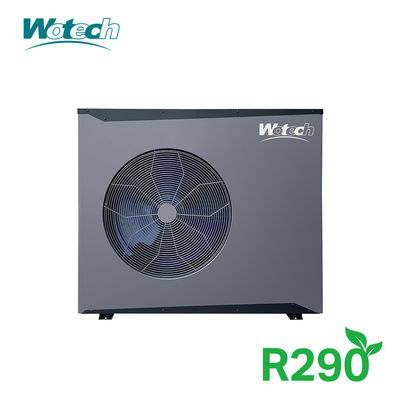 इलेक्ट्रिक एयर टू वाटर डीसी इन्वर्टर हीट पंप 9kw कम कार्बन और घर में डीफ्रॉस्टिंग के लिए