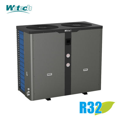 45Kw R32 वाणिज्यिक स्विमिंग पूल हीट पंप Wotech होटल के लिए काम कर रहे परिवेश तापमान