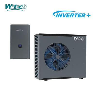 वोटेक 18kw हवा से पानी तक हीट पंप स्प्लिट आर 32 हीटिंग और कूलिंग के लिए यूरो मानक