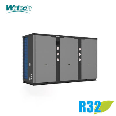 OEM डीसी ऑन/ऑफ इलेक्ट्रिक आर 32 90Kw वाणिज्यिक स्विमिंग पूल हीट पंप आउटडोर पूल के लिए